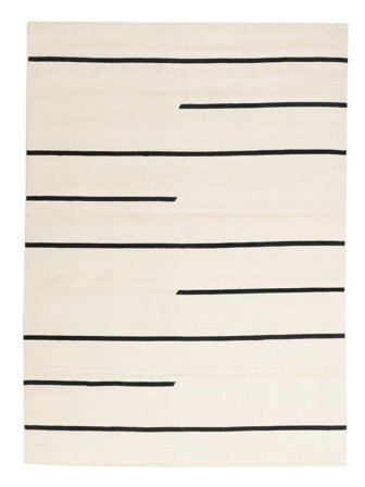 Alfombra Handloom Pattern 250X350 Beige/Naranja Grande (Lana, India)