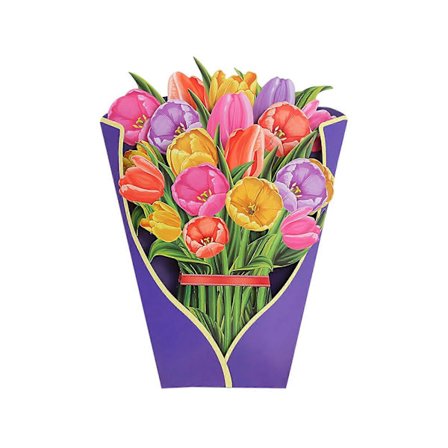 Halloween, mors dag 3D-pappersskuret blomsterhälsningskort