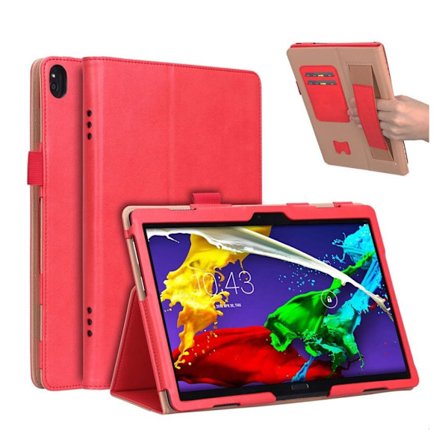 Lenovo Tab P10 lædercover - rød