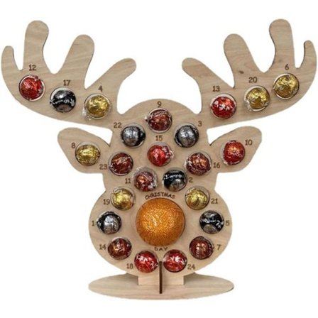 RU-Julkalender Presentförpackning, Träställ för Choklad