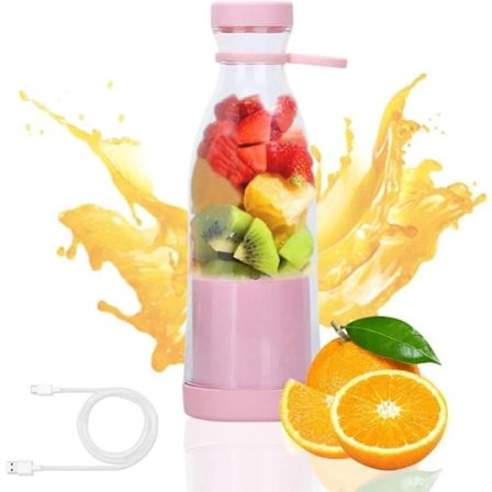 Blender Smoothie Maker 380ml Portabel Smoothie Mixer Lämplig för Milkshake Juice Smoothie Flera Färger