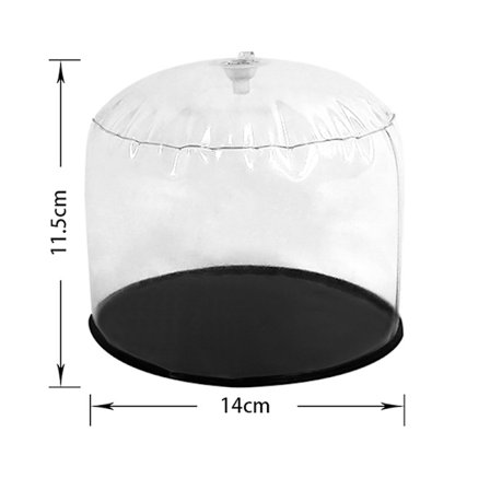 Holder Luftoppblåsing Oppblåsbar PVC Transparent Hat Support Cap