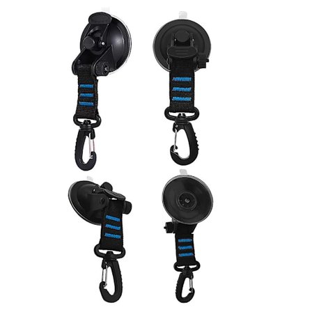 Kraftiga sugproppar 4 stycken med krokar Upgraded Auto Camping Fix