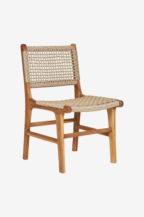 House Nordic - Spisebordsstol uden armlæn Derby - sæt af 2 - Brun - Stole - Fra Homeroom