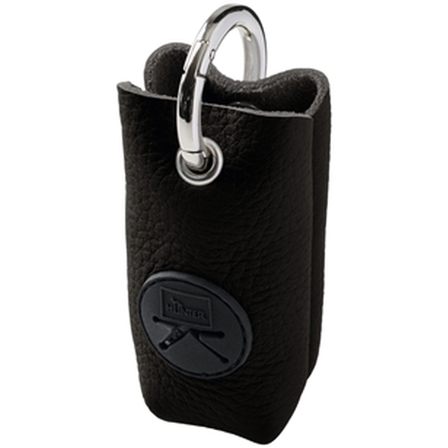 Hunter - Dog Waste Bag Dispenser Yuna Black 10x5cm + One Roll Of Poo Bags - Hund - Hundeposer & hundeposeholdere - ZOO.no