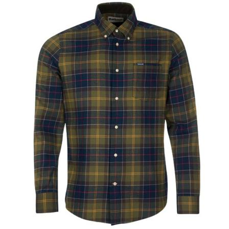 Barbour, Fortrose shirt Groen, Heren, Maat:M