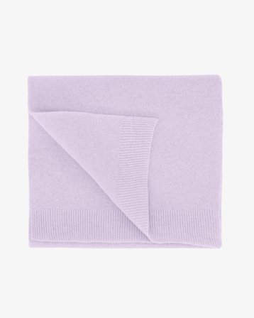 Merino Wool Scarf - Soft Lavender