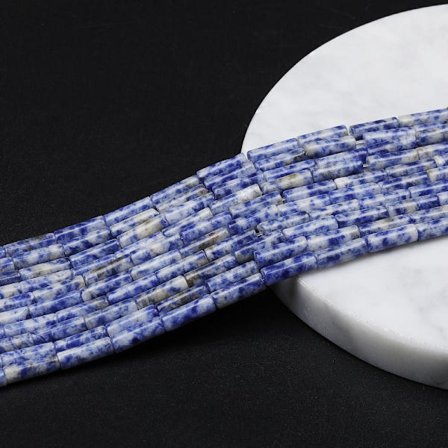 13x4 mm natursteinsrørperler gjør det selv-smykker 6 6