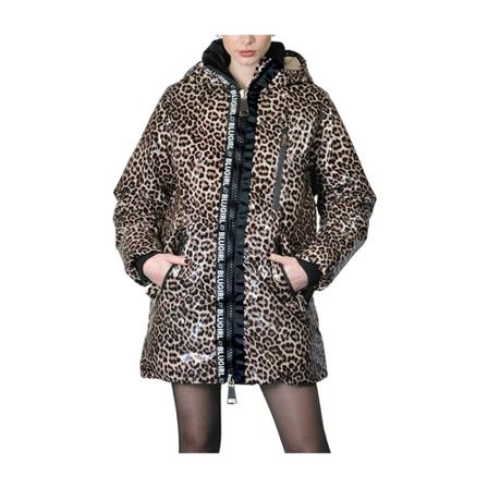 Blugirl, Winter Jackets Bruin, Dames, Maat:M,elastisch