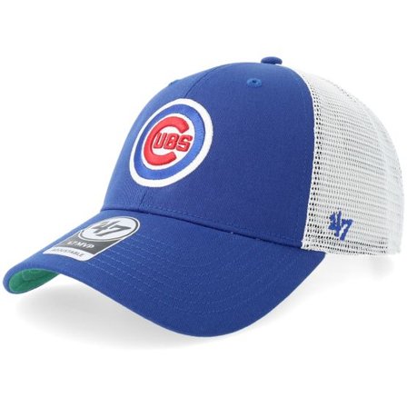 47 Brand - MLB Blå trucker Keps - Chicago Cubs Branson Mesh Royal Trucker @ Hatstore