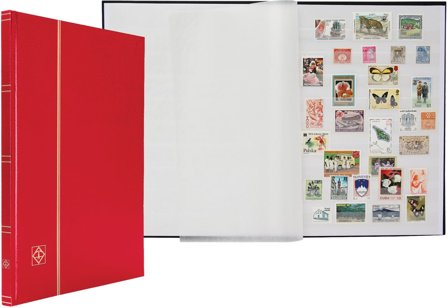 BASIC insticksbok - A4 - 16 hvide sider - Rød - Leuchtturm