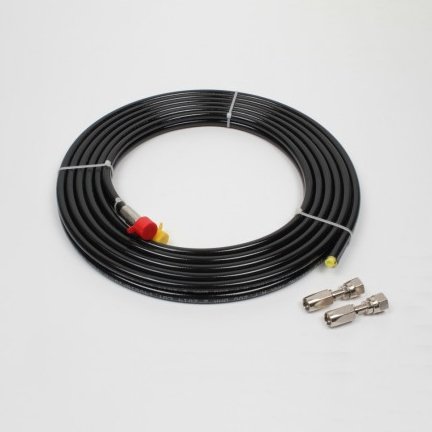 Hydraulslang Mavimare & Mancini X.389, 16 fot (5 meter), SAE 100 R7 1/4, med pressad koppling, 2 slangar + slangkopplingar