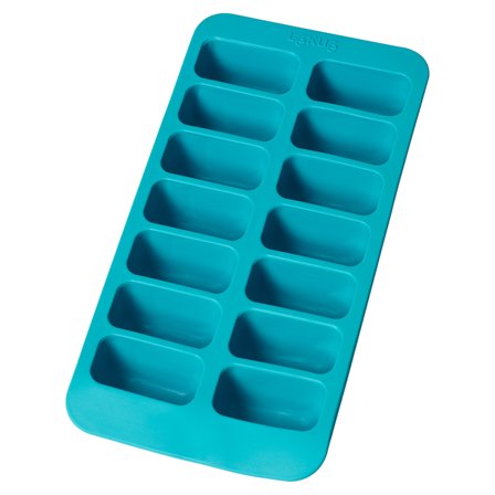 Lékué Isbitsform med lock, rektangulär, turkos | Matlagning > Köksredskap > Övrigt Köksredskap > Isbits form | Bagaren och Kocken