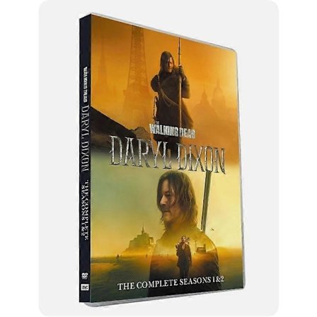The Walking Dead: Daryl Dixon Kausi 1-2 englanninkielinen versio 4-levyn DVD Uusi