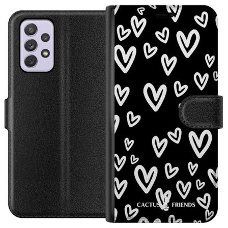 Yhteensopiva Lompakkokotelo Samsung Samsung Galaxy A52s 5G Cactus and Friends - Handdrawn Love Chaos