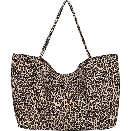 Skuldertaske til kvinder, Skole skuldertasker, Skuldertaske til kvinder med leopardprint, Stor blød håndtaske, Enkel multifunktionel crossbody taske