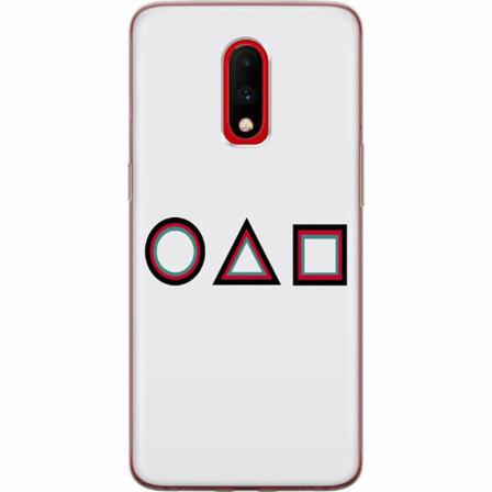 Oneplus 7 Mjukt Skal - Squid Game