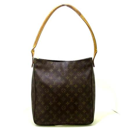 Louis Vuitton Vintage pre-owned Looping shoulder Taske Brun, Dame Vintage Tasker, Størrelse: ONE Size