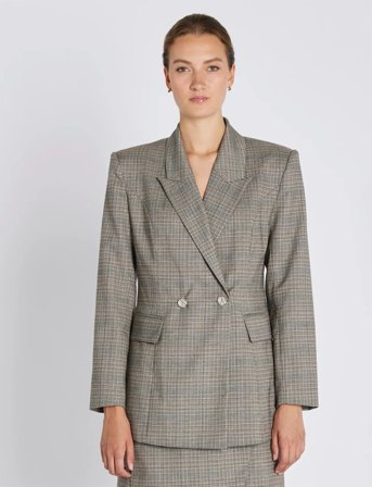Bruuns Bazaar Ipomoeabbtuxana Blazer - Grey - 38