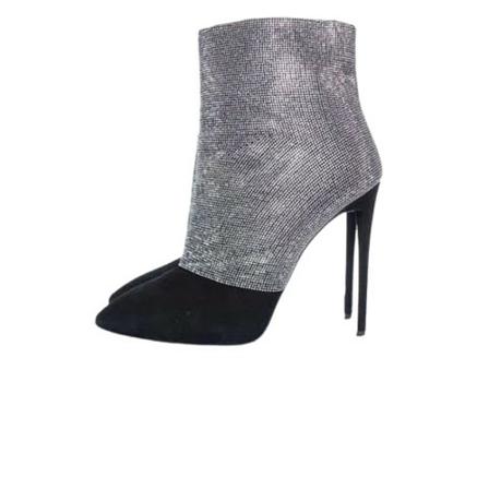 Giuseppe Zanotti Pre-owned Pre-owned Laarzen , Zwart , Dames , Maat: 39 EU Vintage Schoenen