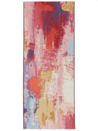 Anya Vnitřní/Venkovní Koberec Pratelný 80X200 Malý Vícebarevná Abstraktní Běhoun