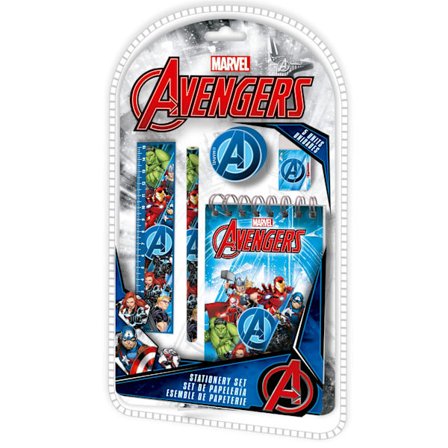 Avengers skrivset 5 delar hulk iron man captain america