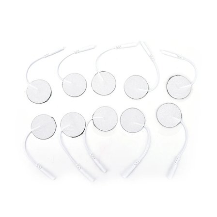 10/20 kpl Sähköinen vartalon hierontalaite 4X6cm Tens-nastat Elektrodityynyt Kuitukangas Liimageeli Tahna Elektro-tikku