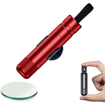 Safe Pro X Bil Nødhammere, Automatisk Vindushammer For Land Og Undervann (1 stk - rød)