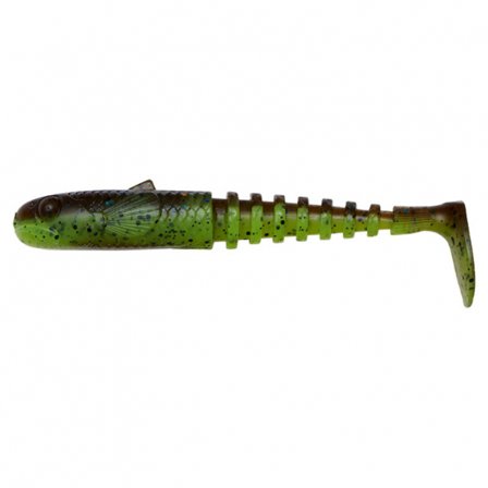 Savage Gear Gobster Shad 11.5cm 16g (5pcs) - Chartreuse Pumpkin