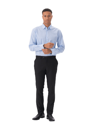 TeeShoppen Premium Kostymbyxor Byxor Herr Svart 56