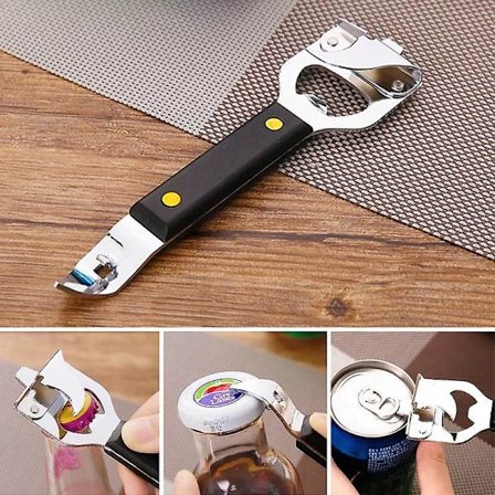 Burköppnare Bar Verktyg Burktoppborttagare Topplös Burköppnare Ölöppnare Skruv