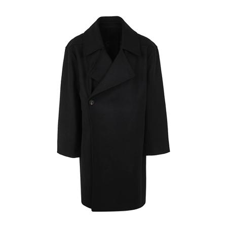 Rick Owens, Double-Breasted Coats Zwart, Heren, Maat:M