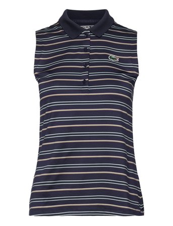 Polos T-shirts & Tops Polos Blå Lacoste*Betinget Tilbud