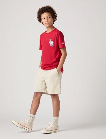 Levi's No-Non Denim Shorts - Beige - 140