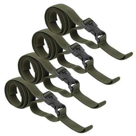 Udendørs Telt Bagagestrop Dobbelt Sikkerhedsspænde Bagage Pakkebælte Kuffert Fastgørelsesreb