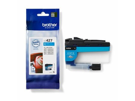 BROTHER Bläckpatron LC427C 1,5K cyan - Lyreco - Toner och bläck - Bläckpatroner - Bläckpatroner Brother