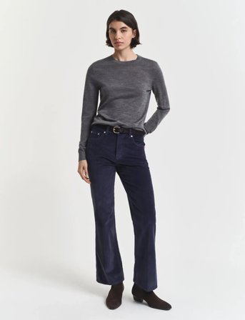 GANT Corduroy Flare Jeans - Blue - 28