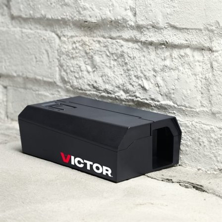 Elektrisk musefelle V2 med hurtigvirkende støtmekanisme