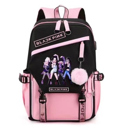 USB-muistitikku, suuri kapasiteetti, BLACKPINK-painatus, reppu - rock and roll 2 CNMR