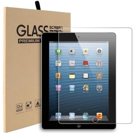 2x Skjermdeksel for herdet glass til iPad 2/3/4 Transparent one size