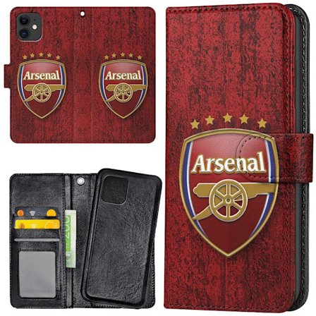 iPhone 12 Mini - Lommebok Deksel Arsenal