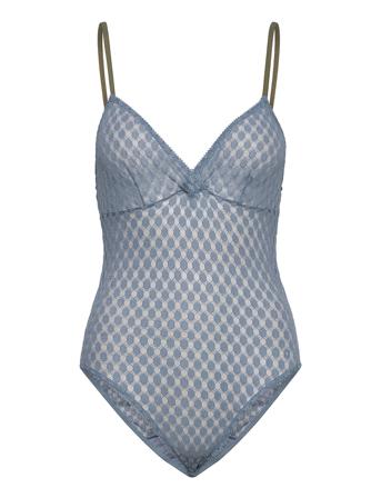 Dotta Lace Tamila Body Blue Becksöndergaard