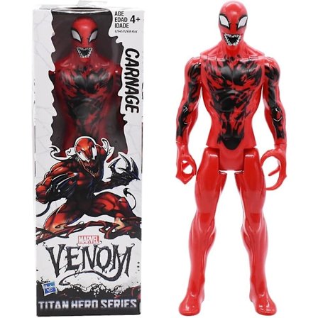 Carnage Actionfiguurit Venom Titan Heroes Series Carnage Actionfiguurit 30cm sopiva lapsille 3 vuotta ja vanhemmille