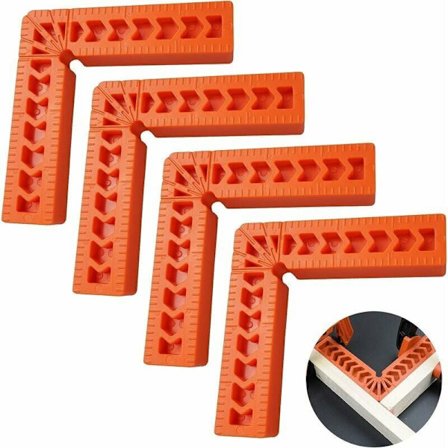 90 Graders Højre Vinkelklemme 4 Stykker Vinkelklemme 90 100mm 90 Grader