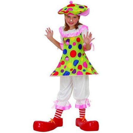 Clown Barn Maskeraddräkt