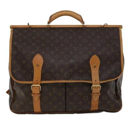 Louis Vuitton Vintage, Pre-owned Canvas travel-bags Bruin, unisex, Maat:ONE Size