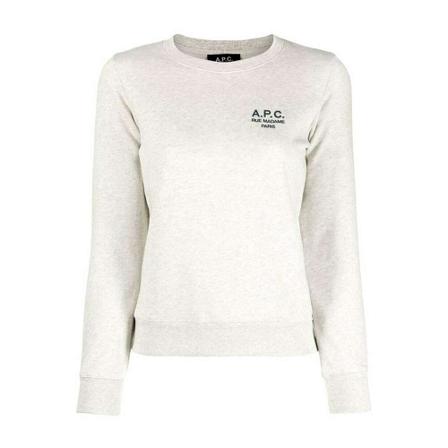A.p.c., Sweatshirts Grijs, Dames, Maat:S,Katoen