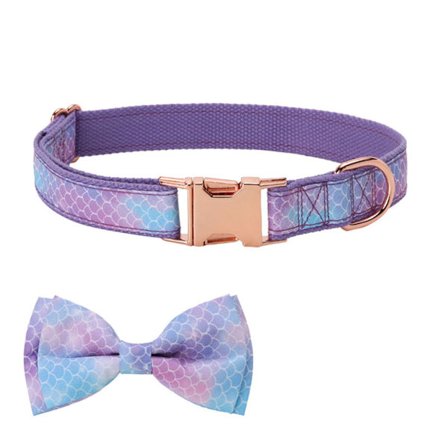 Tie Dye Hundhalsband Husdjur Roligt Hundkoppel Set för Små Mellanstora Stora Hundar Tie Dye Halsband