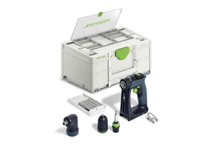 Festool CXS 18-Basic-set Skruvdragare utan batteri och laddare, Maskiner