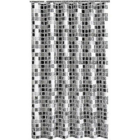 Duschdraperi 200 x 220 cm (B x H), anti-mögel, antibakteriell, vattenavvisande, mjukt polyestertyg